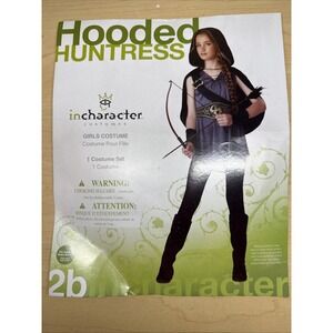 Incharacter Hooded Huntress Artemis Katniss Girls Halloween Costume